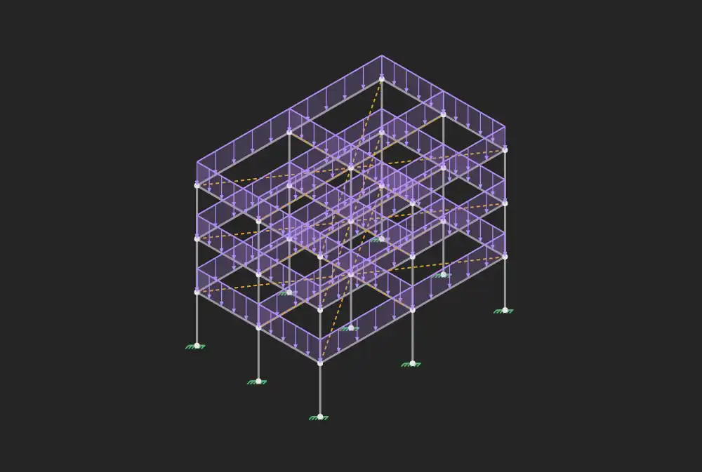 Template de edifício espacial